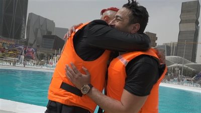 بعد انتهاء المقلب.. رامز جلال لحمادة هلال: 