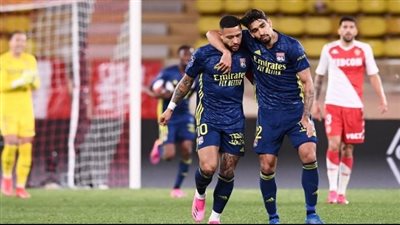 ليون يخطف فوزًا مثيرًا أمام موناكو بالدوري الفرنسي