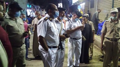 مصادرة 30 شيشة وتحرير 39 محضر عدم ارتداء كمامة ببني سويف