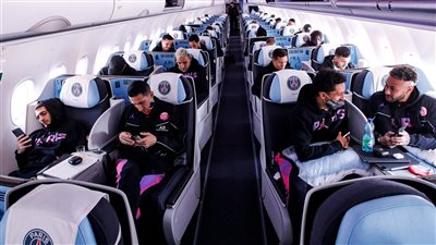 في وجود مبابي.. بعثة سان جيرمان تطير إلى إنجلترا لمواجهة السيتي