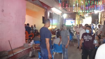 التحفظ على 28 شيشة بكافيهات الأقصر و19 غرامة فورية لعدم ارتداء كمامة