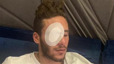 إصابة رمضان صبحي بكدمة في العين أمام الزمالك
