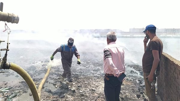 حريق بحي الضواحي