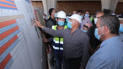 أحد المشروعات القومية للطرق.. وزير النقل يتفقد تطوير طريق المُعاهدة 