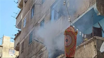 إصابة سيدة في حريق بمطبخ شقة وقت الإفطار بالمريوطية 