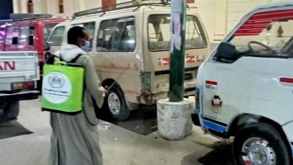 حملة ليلية لتعقيم