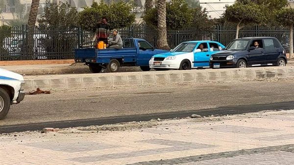 فتح طريق كورنيش النيل