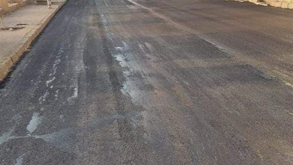 رصف الشوارع بأسيوط