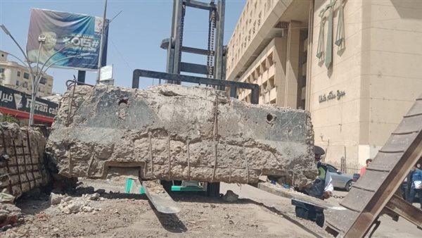 إزالة الحواجز الأسمنتية