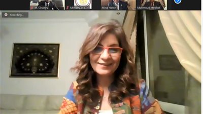  تفاصيل لقاء وزيرة الهجرة مع شابين مصريين لاستعراض تجربتهما السياسية بالخارج