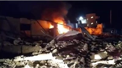 غارات إسرائيلية قرب ميناء اللاذقية في سوريا