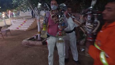 ضبط 33 شيشة وغلق مقهيين في حملة على الكافيهات بطوخ