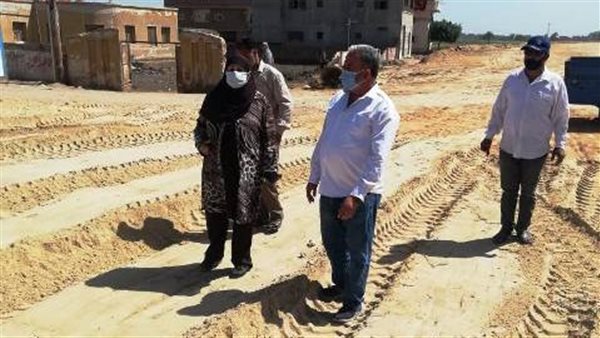 رصف طريق أبو الأخضر