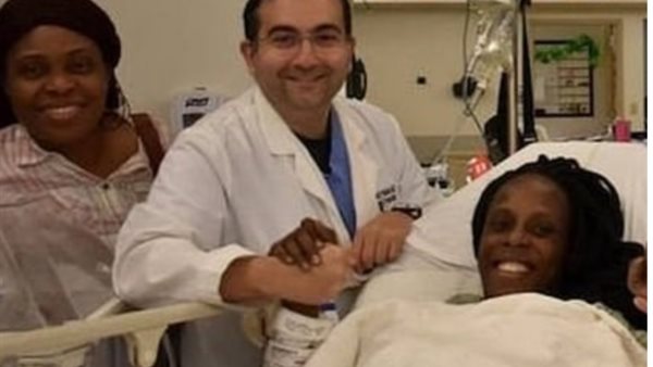 حليمة خلال ولادتها