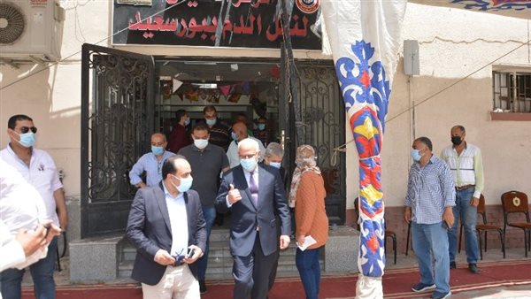 محافظ بورسعيد يتفقد