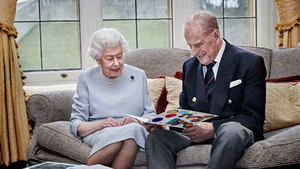 الأمير فيليب والملكة