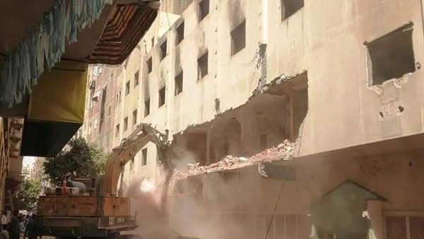 هدم كنيسة مارمينا