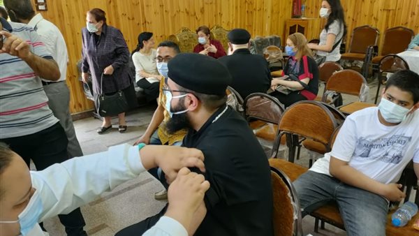 جانب من عملية التطعيم