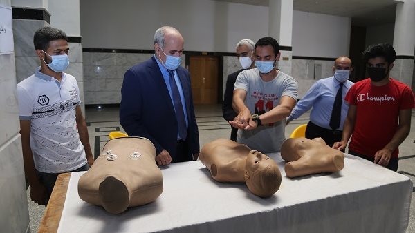 دورة تدريبية عن الإسعافات