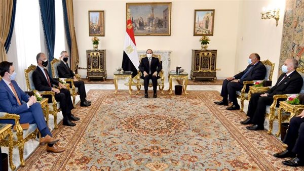 السيسي يستقبل المبعوث
