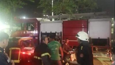 السيطرة على حريق نشب في مطبعة ورق بمنطقة المرج 