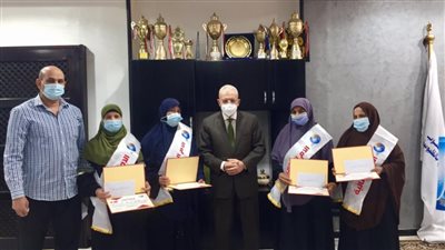 تكريم الأمهات المثاليات بشركة مياه القليوبية