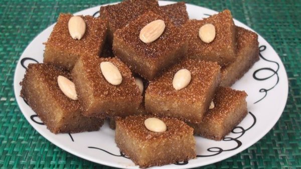  بسبوسة التمر بدون