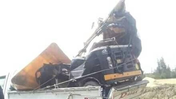 آثار الحادث