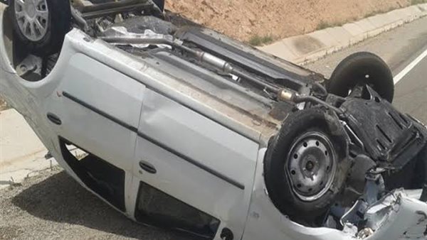 انقلاب سيارة _ أرشيفية