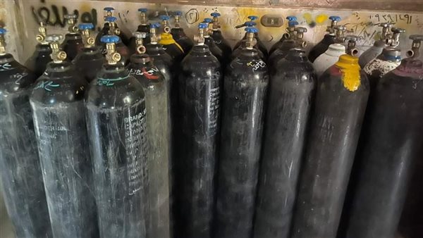ضبط أسطوانات أكسجين