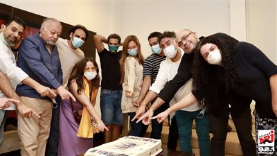 آسر ياسين ونيللي كريم يحتفلان بانتهاء رحلة الـ Big Million (صور)