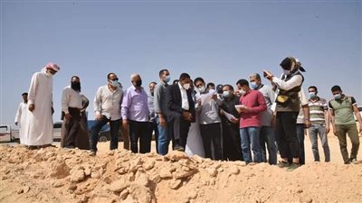 محافظ مطروح يتفقد المشروع القومي 