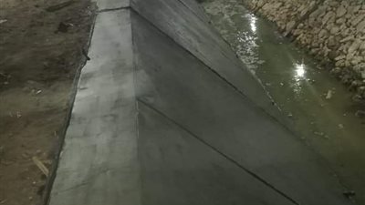 ري المنيا: تبطين 823 مترًا من أعمال تأهيل الترع