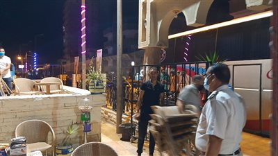 حملات كورونا.. تحرير محاضر مخالفة وإزالة 150 حالة إشغال طريق بالبحيرة 