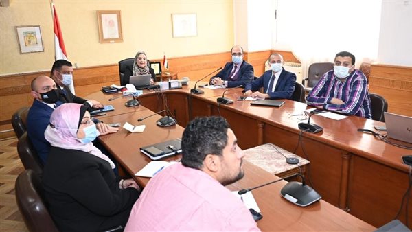 وزيرة التضامن خلال