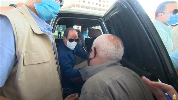 السيسي خلال لقائه