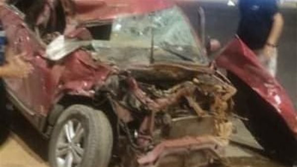 السيارة بعد الحادث