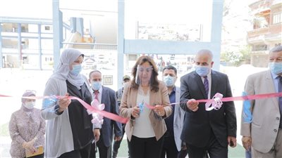 محافظ دمياط تفتتح مدرسة ابتدائية بقرية البستان بتكلفة 6.3 مليون جنيه