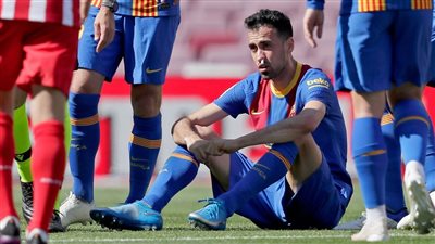 رسميًا.. برشلونة يكشف طبيعة إصابة بوسكيتس