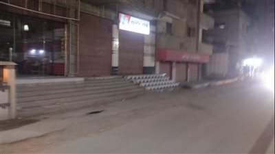 تحرير 86 محضرًا للمخالفين  لقرار الغلق من أصحاب المحال والمقاهي بكفر الشيخ