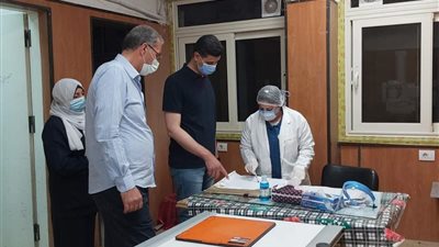 نائب محافظ القليوبية يتفقد مستشفى 23 يوليو لتوفير الأدوية والأكسجين (صور) 