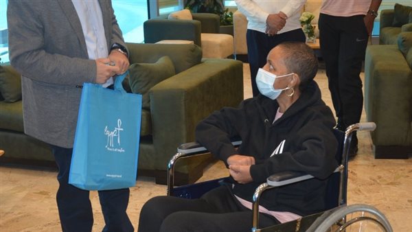 جانب من استقبال جلوريا