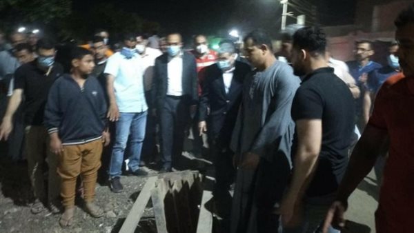 الأهالي في محل الواقعة