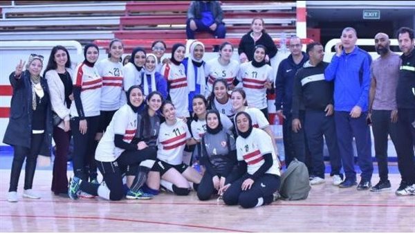 سيدات طائرة الزمالك