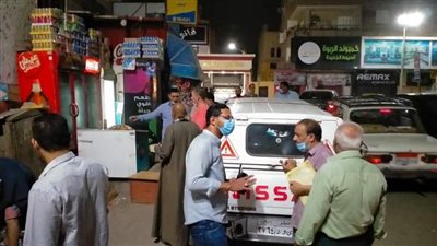 غلق وتشميع 6 محال تجارية وتحرير 4 محاضر بحي شرق أسيوط خلال حملة ليلية