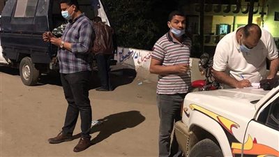 تحرير 45 غرامة فورية لعدم ارتداء الكمامة بحملة في منوف (صور)
