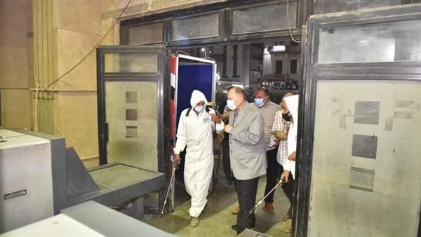 تعقيم المنشأت بأسيوط