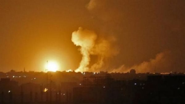 قصف غزة 