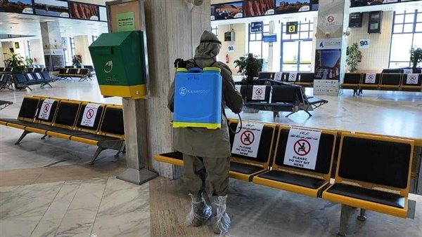 تطهير المنشآت بأسوان