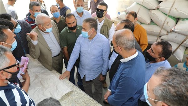 محافظ المنوفية بتابع